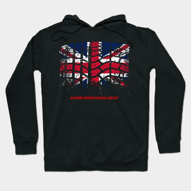 Aintree Motor Racing Circuit Hoodie by SteamboatJoe